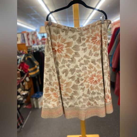 Coldwater Creek Sz. 18 Tan/Brown/Rust Suit - Picture 4 of 5